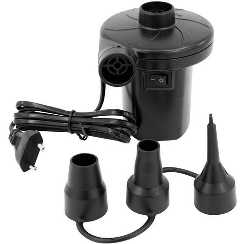Cao - Gonfleur Dégonfleur Électrique Camping Noir ABS - 1 An Garantie