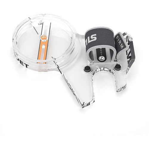 Silva - Boussole Arc Jet Gauche - Argent - Graduée - Garantie 1 an