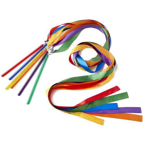 Tremblay - Ruban de Gymnastique 1.60m PVC Assorti - Initiation Adulte