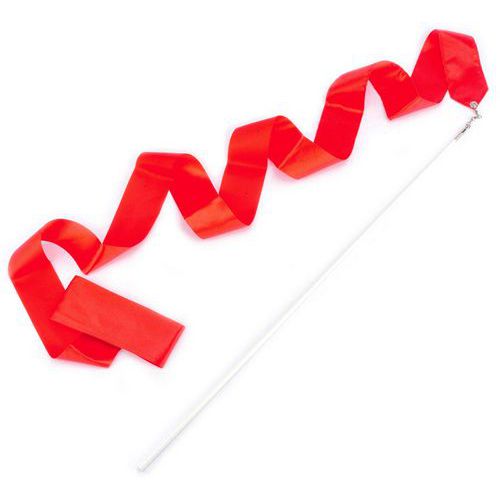 Tremblay - Ruban de Gymnastique Compétition Adulte - 4m Nylon Rouge - Diamètre 160mm - Poids 320g