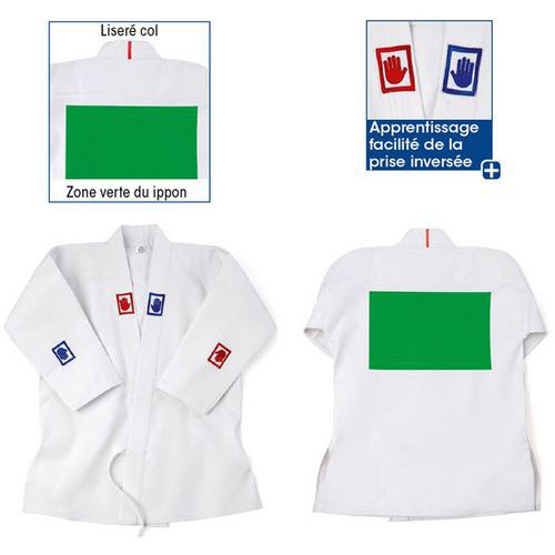 Veste pédagogique kimono de judo - Tremblay