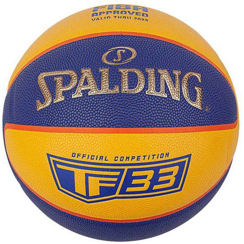 Ballon basket - Spalding - TF33 Gold taille 6 Ballon basket - Spalding - TF33 Gold taille 6
