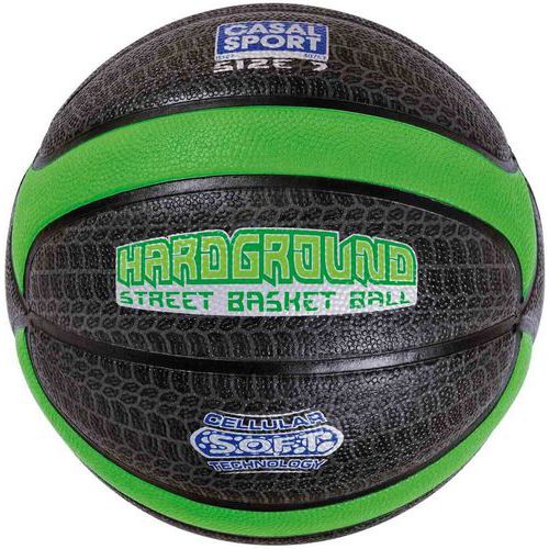 Casal Sport - Ballon de Basket Street Hardground - Taille 7 - Caoutchouc Résistant pour Macadam