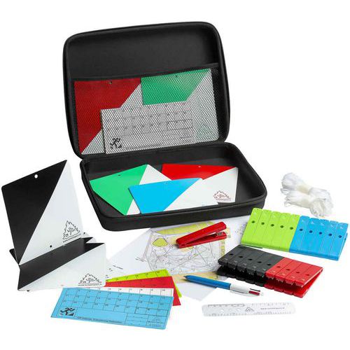 Orientsport - Valise de voyage parcours couleurs assorties - Garantie 1 an - Idéale pour vos déplacements