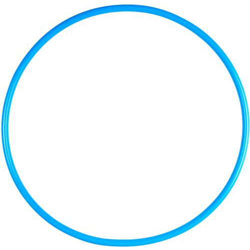 Cerceau rond diamètre 65cm bleu - Accessoire multisport d'entraînement - Idéal pour vos exercices