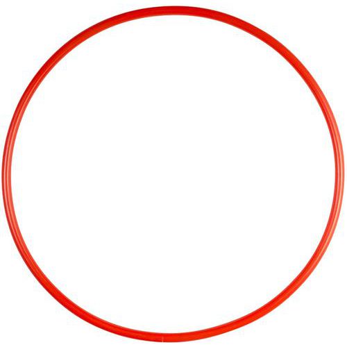 Cerceau d'entraînement rond rouge - Diamètre 85cm - Accessoire multisport