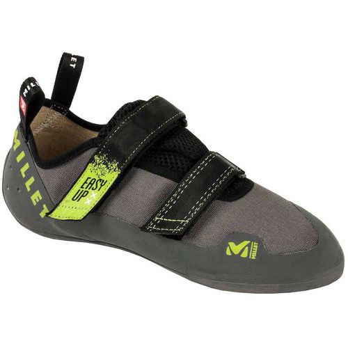 Millet - Chaussons Scolaires Mixte Microfibre Noir - Pointure 46 - Fermeture Bande Agrippante - Confort et Durabilité