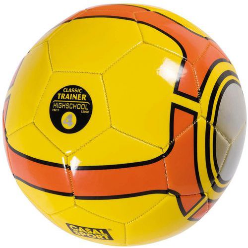 Casal Sport - Ballon de Football Classic Trainer Highschool - Taille 4 - Polyuréthane - Idéal Gazon