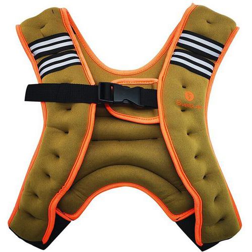 Sveltus - Gilet Lesté 5 kg Néoprène Adulte - Musculation et Fitness - Idéal Entraînement
