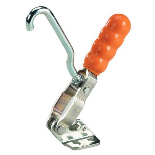 Serrage horizontal - Sauterelle à crochet - Force 4000 N - Angle 155° - Usage professionnel