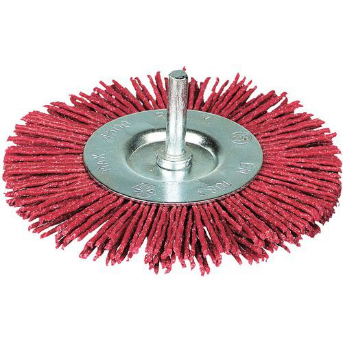 Brosse Circulaire Dia. 100 Fil Abrasif Grain F Ort