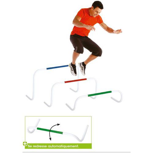 Tremblay - Haie d'athlétisme basculante PVC 26 cm Adulte - Durable et stable