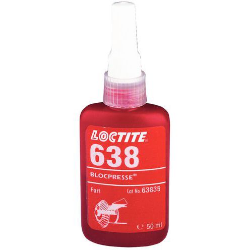Loctite - Blocpresse 638 Flacon De 50 Ml