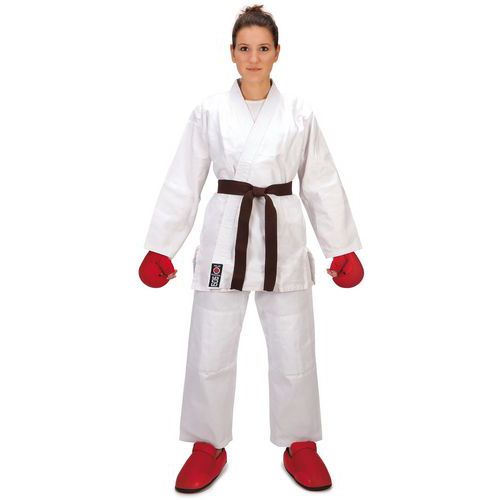 Kimono Karaté Club Blanc Coton 120 cm - Confort et Résistance pour Entraînement