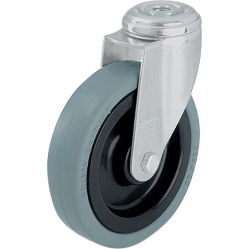 Roul Oeil Piv. D=150mm F=110kg Moy. Bille Bdg Cc Corps Polya