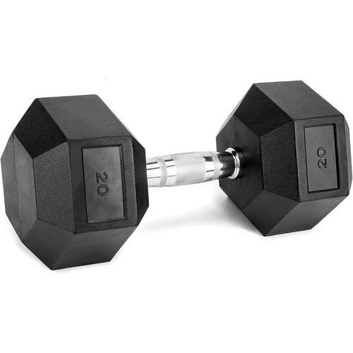 Haltère Musculation Hexagonal 20 Kg - L'unité