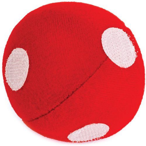 Balle avec cercles auto-agrippants - Rouge - Sport et activité extérieure - Jeu et développement