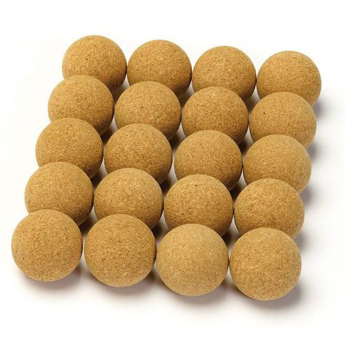 Balles Baby Foot Liège Naturel - Lot de 20 - Écologique et Durable