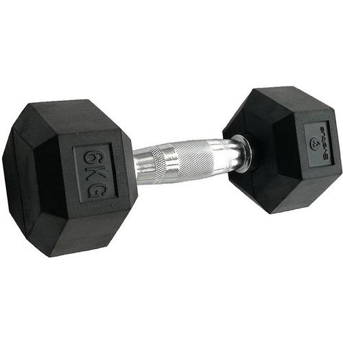 Haltère Hexagonale 6 Kg Sveltus - L'unité