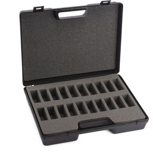 Valise Noire Vide Avec Mousse Fond 20 Cases Pour Chronometres