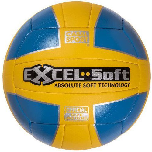 Ballon De Volley CUCUBA Super Santos – Caoutchouc Souple, Motif Rainbow, Taille 5 (diam. 21 Cm)