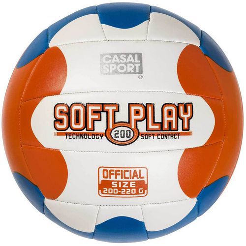 Casal Sport - Ballon de Volley Soft Play Poussin - Vinyle - Idéal Initiation Salle