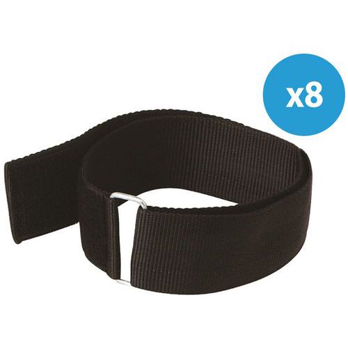 Tremblay - Bandes auto-agrippantes Noir - Accessoire multisport cerceau et jalon - Garantie 1 an