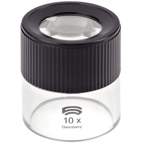 Loupe à poser - Grossissement 10x Loupe à poser - Grossissement 10x