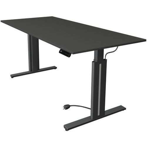Bureau Assis/debout Move3 L180xp80xh72-120cm 4 Fonctions Mém. Anthr.