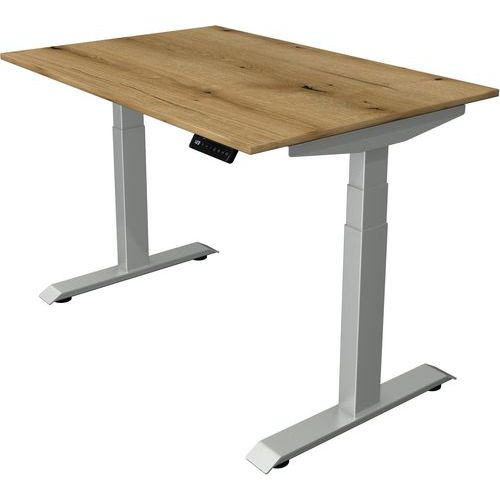 Bureau Assis/debout Move4 Électr. L120xp80xh64-129cm Chêne