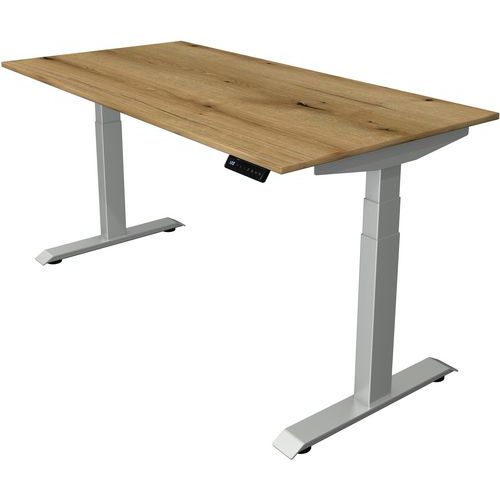 Bureau Assis/debout Move4 Électr. L160xp80xh64-129cm Chêne