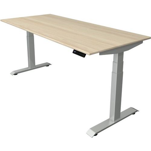 Bureau Assis/debout Move4 Électr. L180xp80xh64-129cm Érable