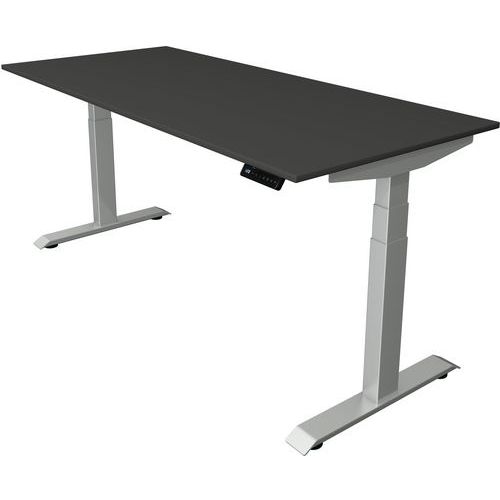 Bureau Assis/debout Move4 Ã‰lectr. L180xp80xh64-129cm Anthr.