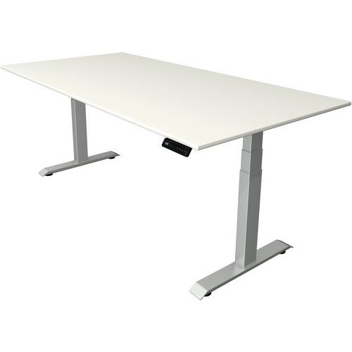 Bureau Assis/debout Move4 Électr. L200xp100xh64-129cmblanc