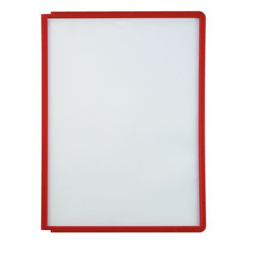 Durable 5 Plaque Pochette De Visualisation A4 Pour Sytème De Consultation Sherpa Et Vario