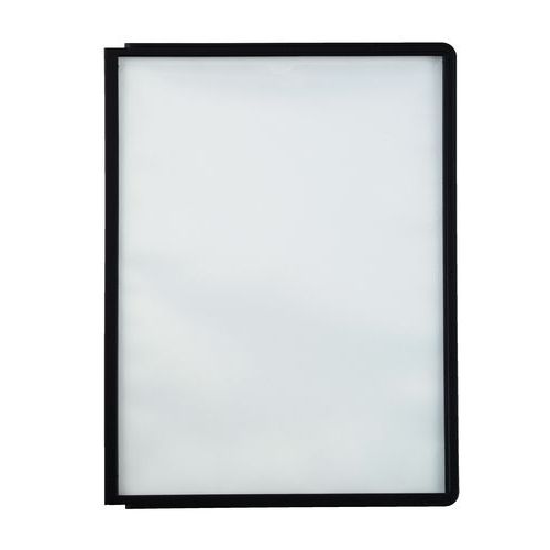 Durable 5 Plaque Pochette De Visualisation A4 Pour Sytème De Consultation Sherpa Et Vario