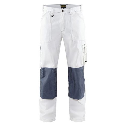 Pantalon De Travail Peintre Blanc Taille 42l - Homme