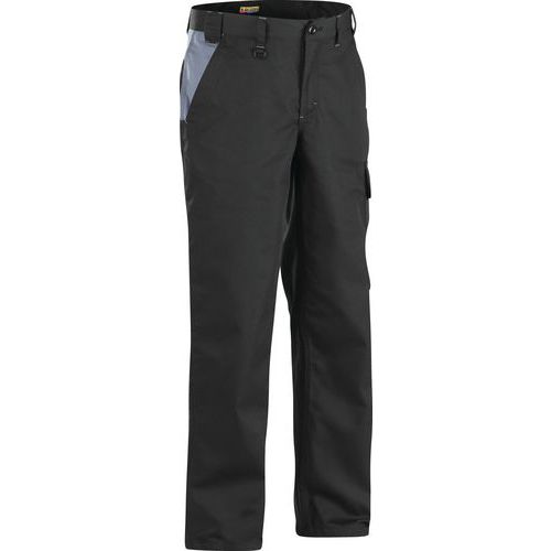 Pantalon De Travail Industrie Noir/gris Taille 46l