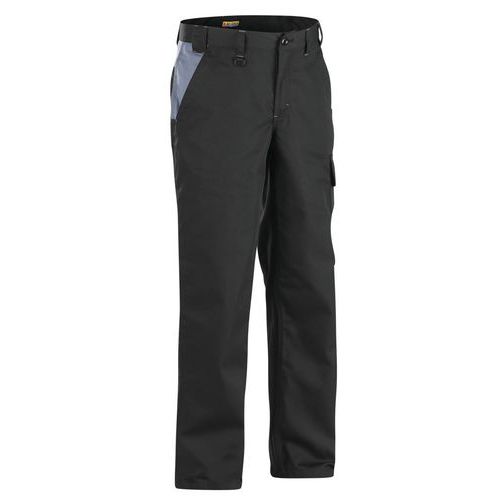 Pantalon De Travail Industrie Noir/gris Taille 44