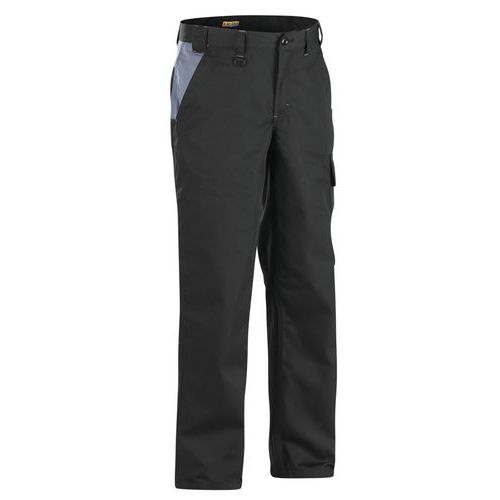 Pantalon De Travail Industrie Noir/gris Taille 48l