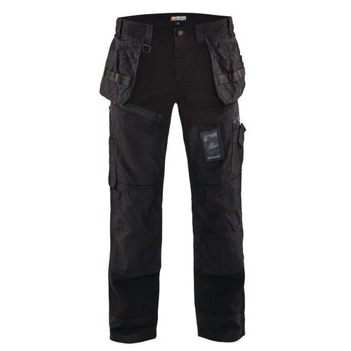 Pantalon De Travail X1500 Canvas Noir Taille 38c