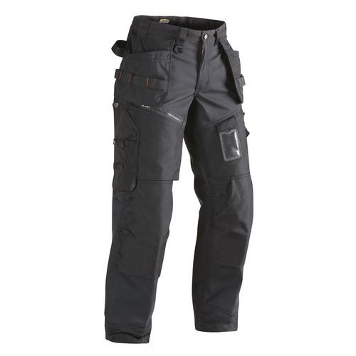 Pantalon De Travail X1500 Softshell Noir Taille 52
