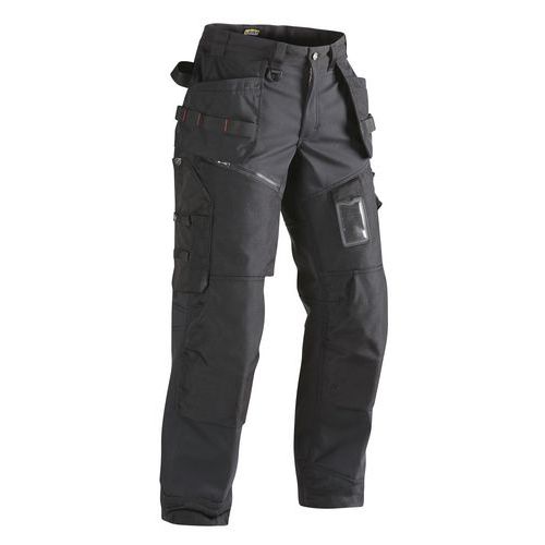 Pantalon De Travail X1500 Softshell Noir Taille 56