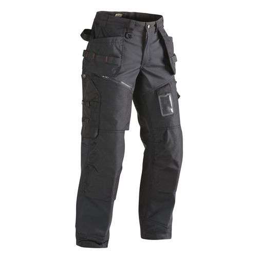 Pantalon De Travail X1500 Softshell Noir Taille 44c