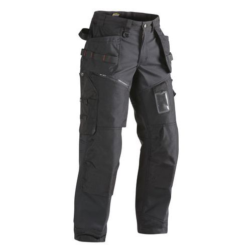Pantalon De Travail X1500 Softshell Noir Taille 48c