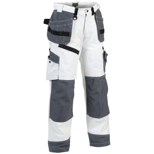 Pantalon De Travail X1500 Peintre Blanc/gris Taille 52c