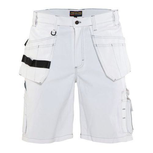 Short Peintre Blanc Taille 40