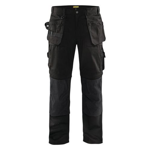 Pantalon De Travail Artisan Bas Amovibles Noir Taille 40