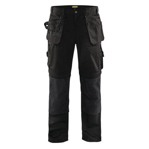 Pantalon De Travail Artisan Bas Amovibles Noir Taille 48