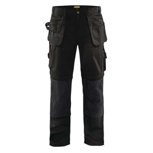 Pantalon De Travail Artisan Bas Amovibles Noir Taille 50